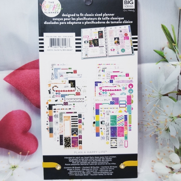 Orange Seasonal Sticker Book The Happy Planner New - Picture 8 of 8